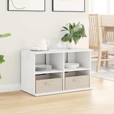 TV stand with Drawer White 79 x 40 x 48 cm 8000460