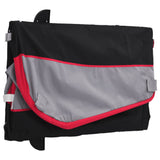 Bike Trailer Black and Red 45 kg Iron 94146