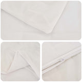 Weighted Blanket White 138 x 200 cm 10 kg 100% Cotton 205T 42044054