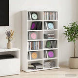 CD Cabinet White 60 x 17 x 92 cm Engineered Wood 8012730