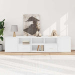 Corner Cabinet White 200x40x45 cm Engineered Wood 3307828