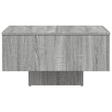 Coffee Table Grey Sonoma 60x60x31.5 cm Engineered Wood 815838