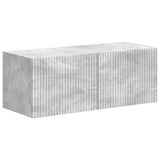 TV Cabinet Set Wall-mounted 4 pcs Concrete Grey Engineered Wood 3409009