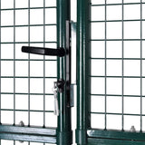 Garden Mesh Gate Fence Door Wall Grille 300x175 cm 140925