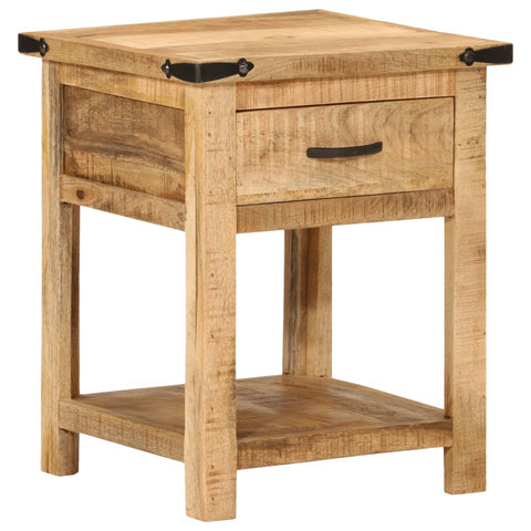 Bedside Cabinet 40x40x50 cm Solid Wood Mango 372716