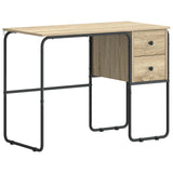 Desk with Storage Sonoma Oak 100 x 50 x 75 cm 8008003