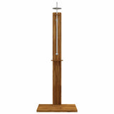 Outdoor Shower 217 cm Solid Acacia Wood and Stainless Steel 903110