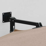 Garden Parasol Taupe 248 x 248 x 148 cm Polyester and Steel 42003230