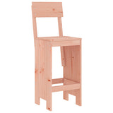 Garden Bar Set Brown Solid Douglas wood Large Footrest 3157822