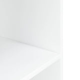Aquarium Stand White 75x36x72.5 cm Engineered Wood 833647