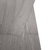 Self-adhesive PVC Flooring Planks 2.51 m 2 mm Dark Grey 342878