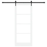 Sliding Door Manual ORKDAL White 86 x 211 cm Wood and metal 3332482