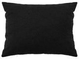 Cushion Cover 6 pcs HEERLEN Black 80 x 80 cm Boucl 913614
