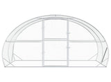 Chicken Coop Silver 200 x 300 x 200 cm Galvanised Steel 42042531