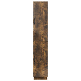 Cabinet Set 2 pcs Smoked Oak Engineered Wood 3416795
