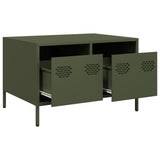 TV Cabinet Olive Green 68x50x43.5 cm Cold-rolled Steel 851242