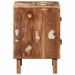 ZNTS Bedside Cabinet 40x32x46 cm Solid Wood Reclaimed 4104513