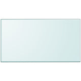 Table Top Tempered Glass Rectangular 1200x650 mm 243634