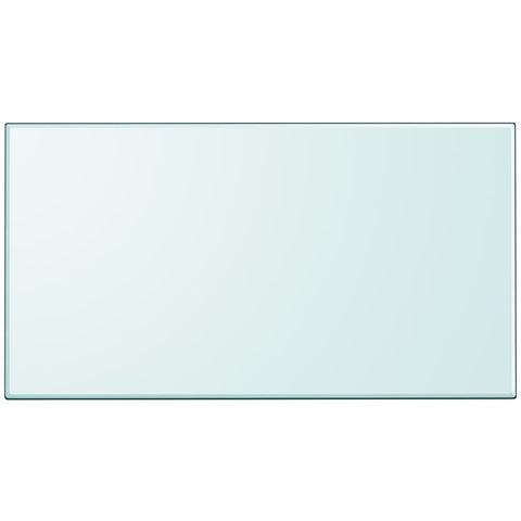 Table Top Tempered Glass Rectangular 1200x650 mm 243634