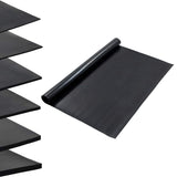 Floor Mat Black 1.2 x 2 m Rubber 42046736