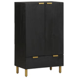 Highboard Black 60x33x100 cm Engineered Wood 4017678