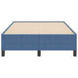Box Spring Bed Blue 120 x 190 cm Velvet 42006960
