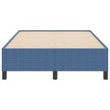 Box Spring Bed Blue 120 x 200 cm Velvet 42006965