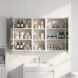 Bathroom Cabinet Set 3 pcs 80 x 10.5 x 50 cm Engineered wood 3403648