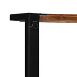 Clothes Rack Multicolour 80x40x190 cm Solid Wood Reclaimed 4015962