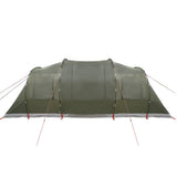 Camping Tent Tunnel 4-Person Olive Green Waterproof 4009413