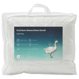 90% Goose Down Duvet Set FULDA 3 pcs 200 x 240 cm Summer White 3442295