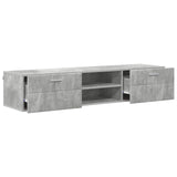 Wooden Cabinet with Drawer High Gloss White 150 x 39 x 30 cm 880235