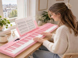 GPPS01-106 88 Key Folding Piano Semi-Weighted Standard Keyboards Digital Piano with MIDI Bluetooth, 07006070