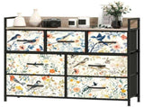 7-Drawer Chest of Drawers - White T3398P377810