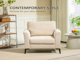 Linen-Look Armchair - Beige T3398P344642