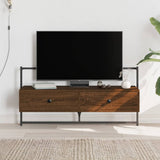 TV Cabinet Wall-mounted Brown Oak 100.5x30x51 cm Engineered Wood 833462
