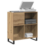 Record Cabinet Artisan oak 84.5 x 38 x 89 cm Engineered Wood 862915