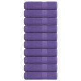 Hand Towels "FROGN" 10 pcs Purple 50x100 cm 360 gsm 136880