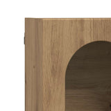 Hanging Cabinet Artisan Oak 59 x 20 x 100 cm Engineered Wood 891373