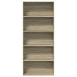 Book Cabinet Sonoma Oak 80x30x189 cm Engineered Wood 3314671