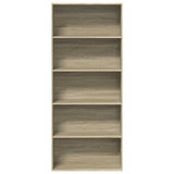 Book Cabinet Sonoma Oak 80x30x189 cm Engineered Wood 3314671