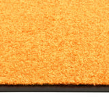 Doormat Washable Orange 90x120 cm 323454