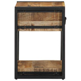 Bedside Cabinet 40x35x50 cm Solid Rough Wood Mango 4016688