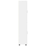 Highboard FLORIN White 60 x 35 x 182 cm Engineered Wood 3397914