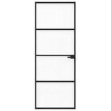 Home Door 76 x 201.5 x 3.5 cm Aluminium and Tempered Glass 42025243