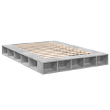 Bed Frame without Mattress Concrete Grey 160x200 cm 3280464
