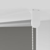 Roller Blind Blackout Grey 160x150 cm Fabric Width 156.6 cm 4011140