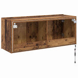 TV Wall Cabinet Old Wood 100 x 35 x 41 cm Engineered Wood 886250