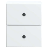 Wall-Mounted Bedside Cabinet 2 pcs White 34.5 x 33 x 40 cm 899146