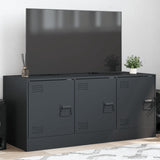 TV Cabinet Anthracite 99x39x44 cm Steel 841645